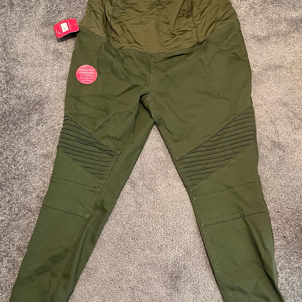 Isabel Maternity Olive Pants size 16